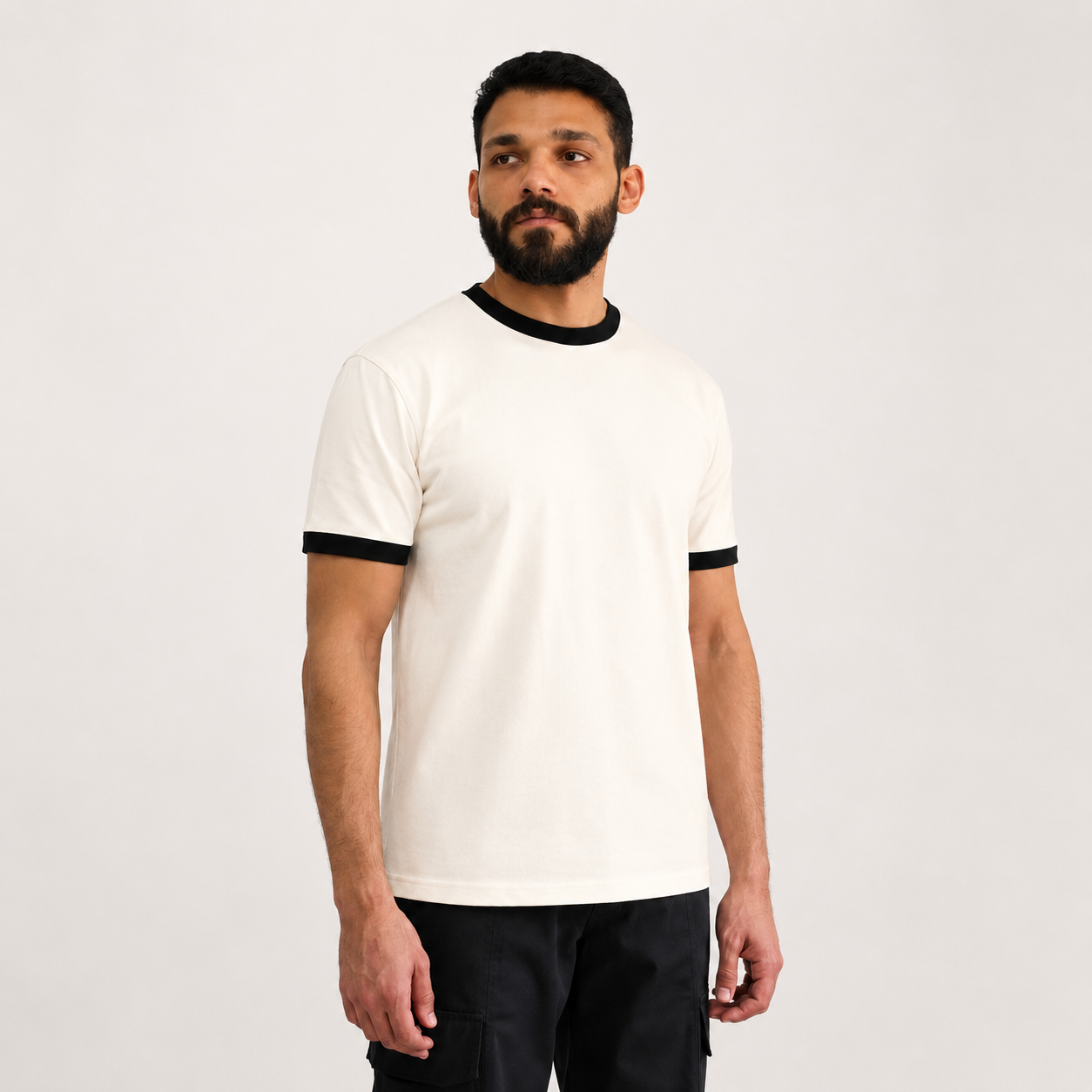 Off-White Ringer T-Shirt