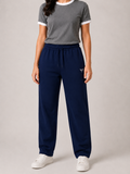 Women Navy Blue Active Pant