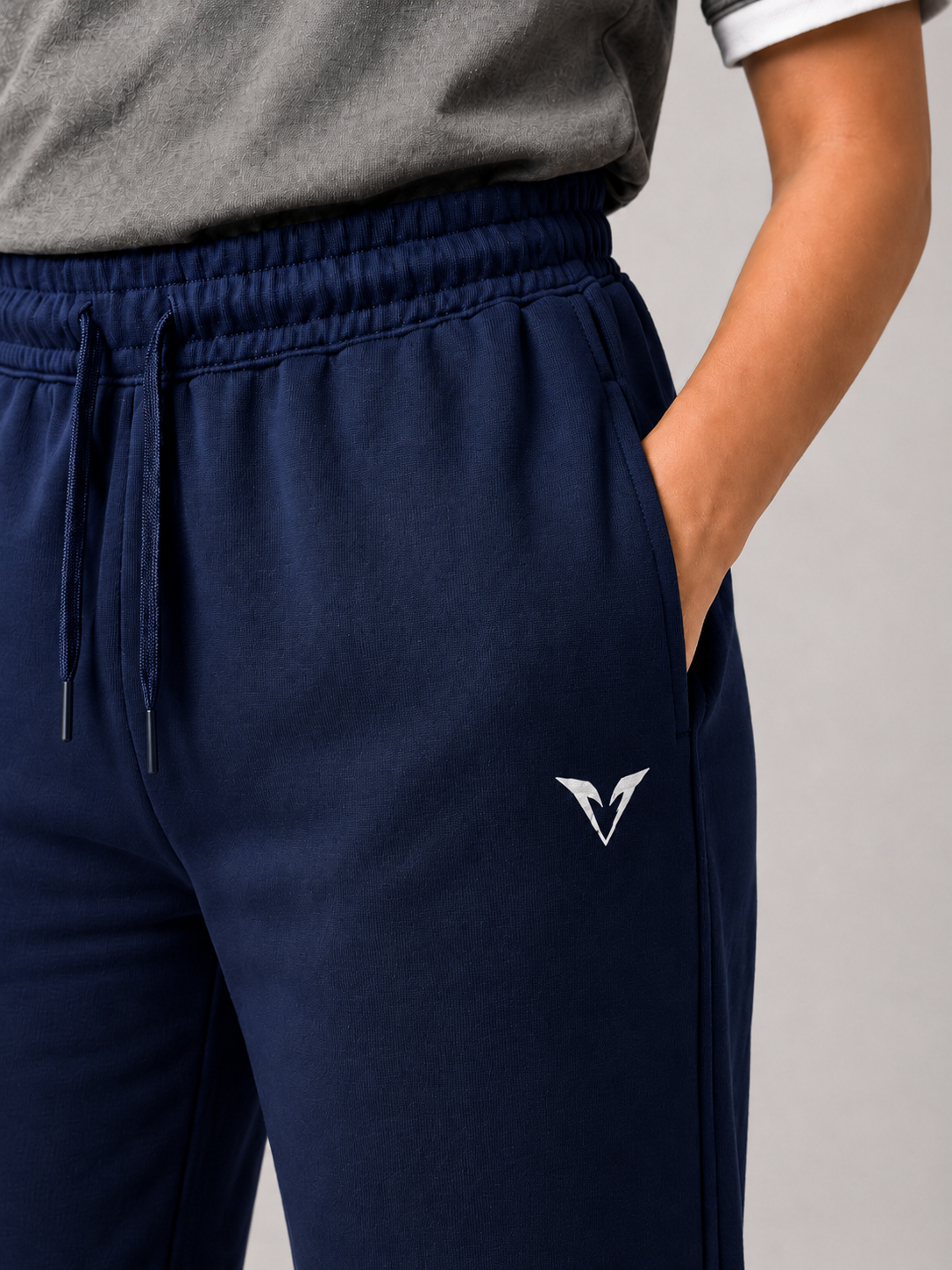 Women Navy Blue Active Pant