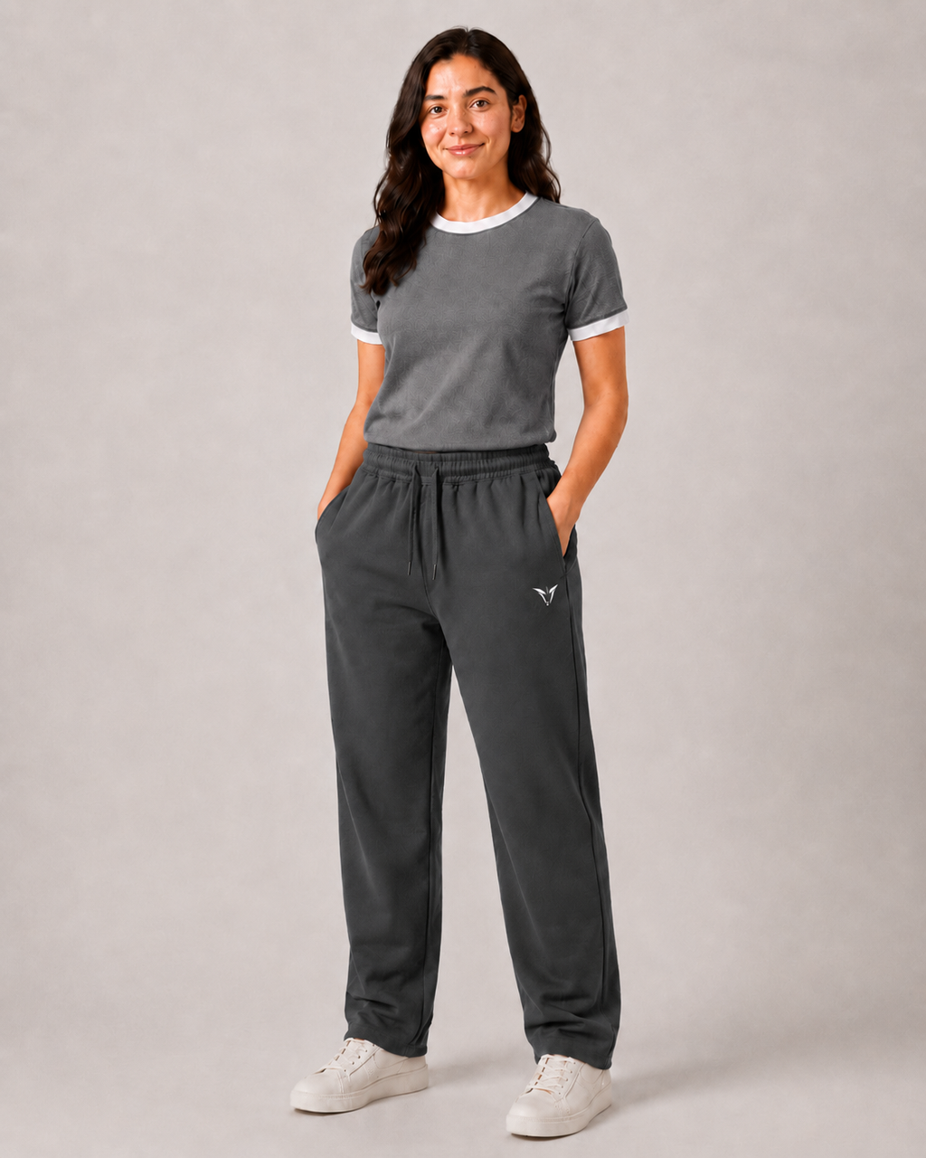 Women Grey Active Pant