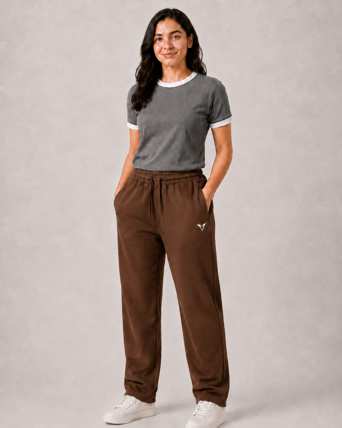 Women Brown Active Pant