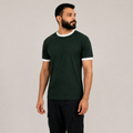 Dark Green Ringer T-Shirt
