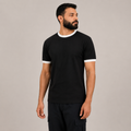 Black Ringer T-Shirt