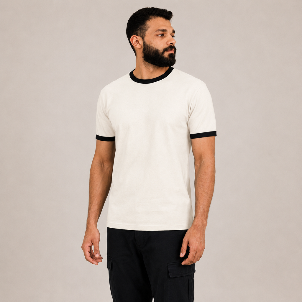 Off-White Ringer T-Shirt