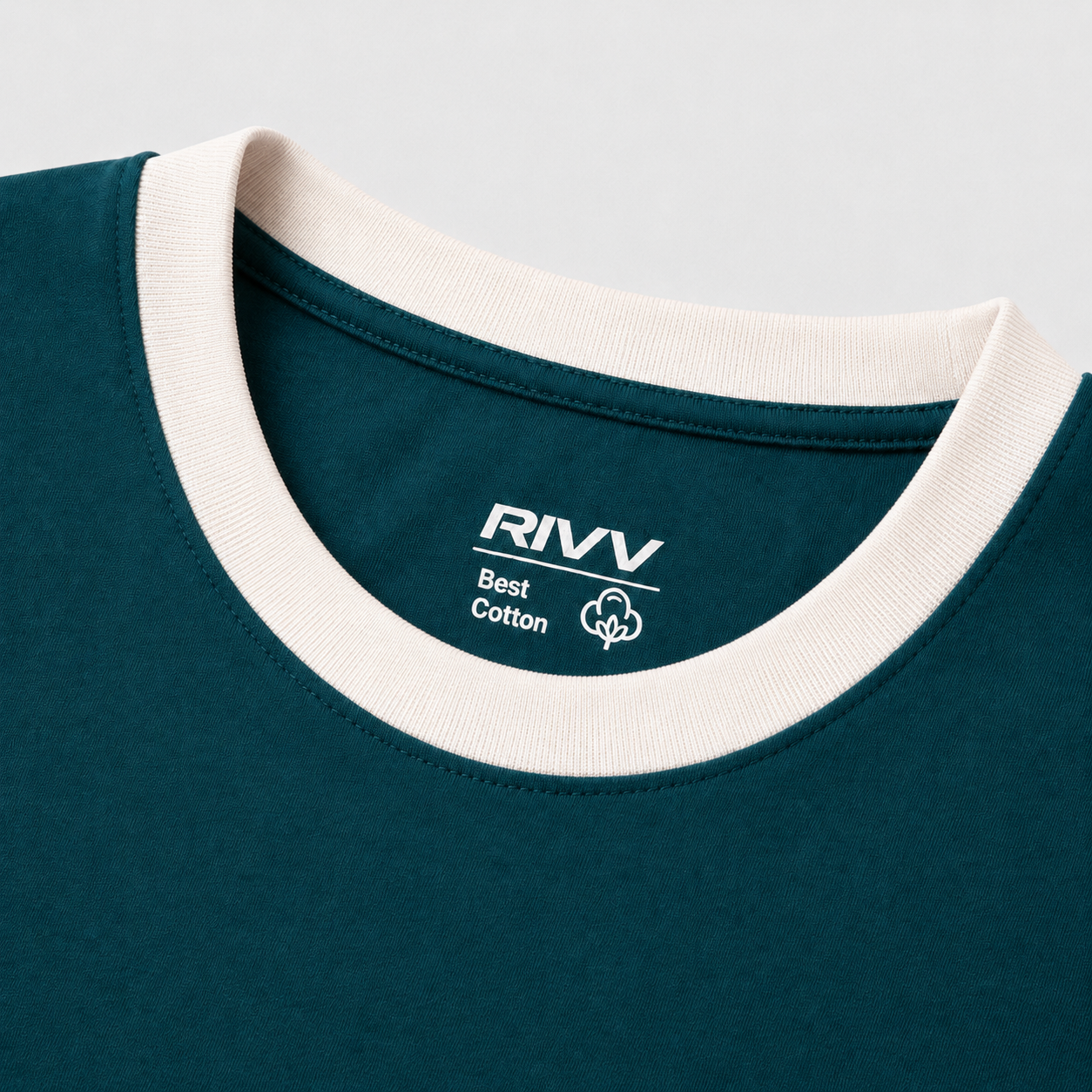 Dark Teal Ringer T-Shirt