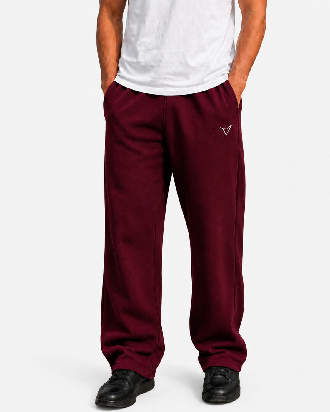 Burgandy Active Pant