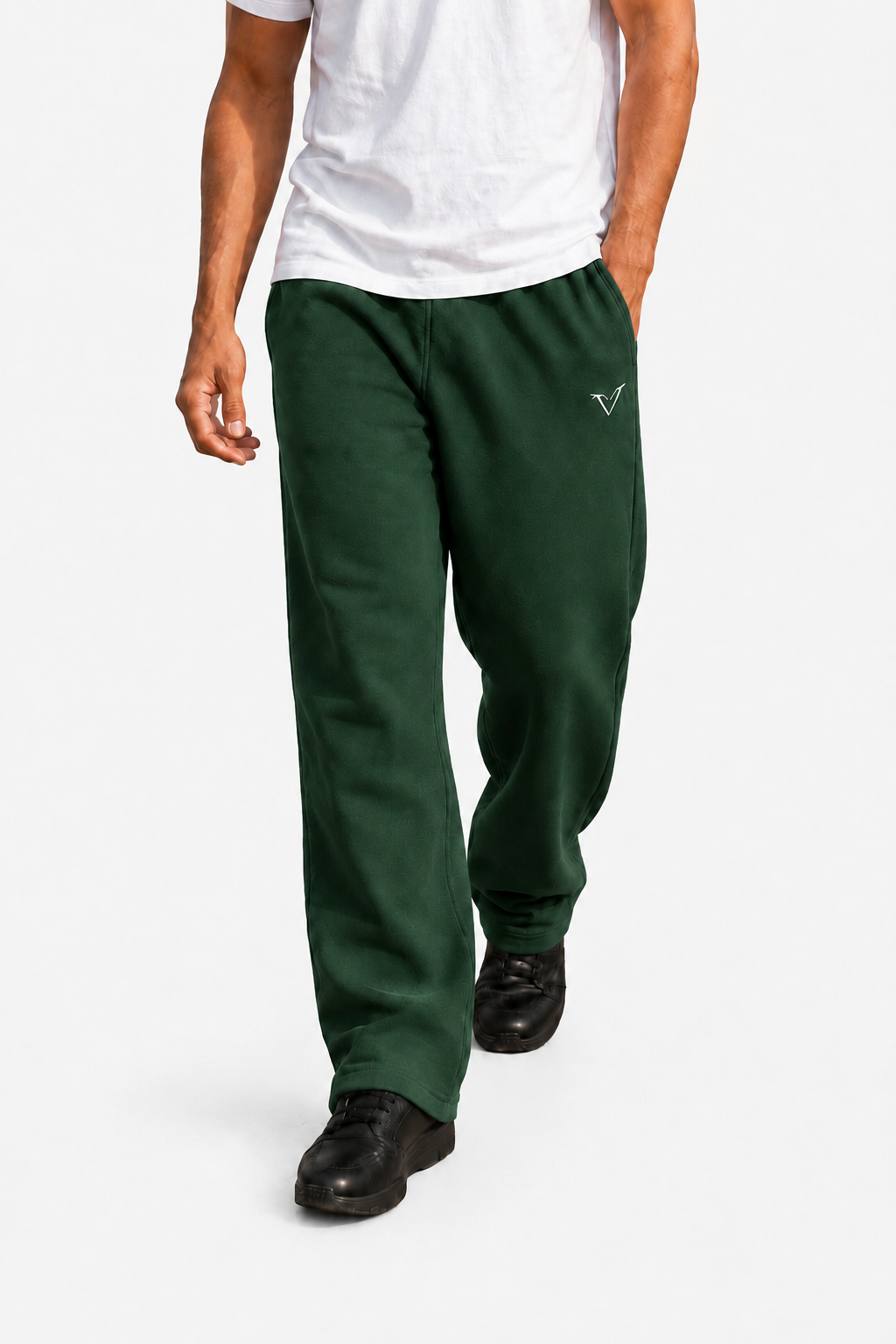 Dark Green Active Pant
