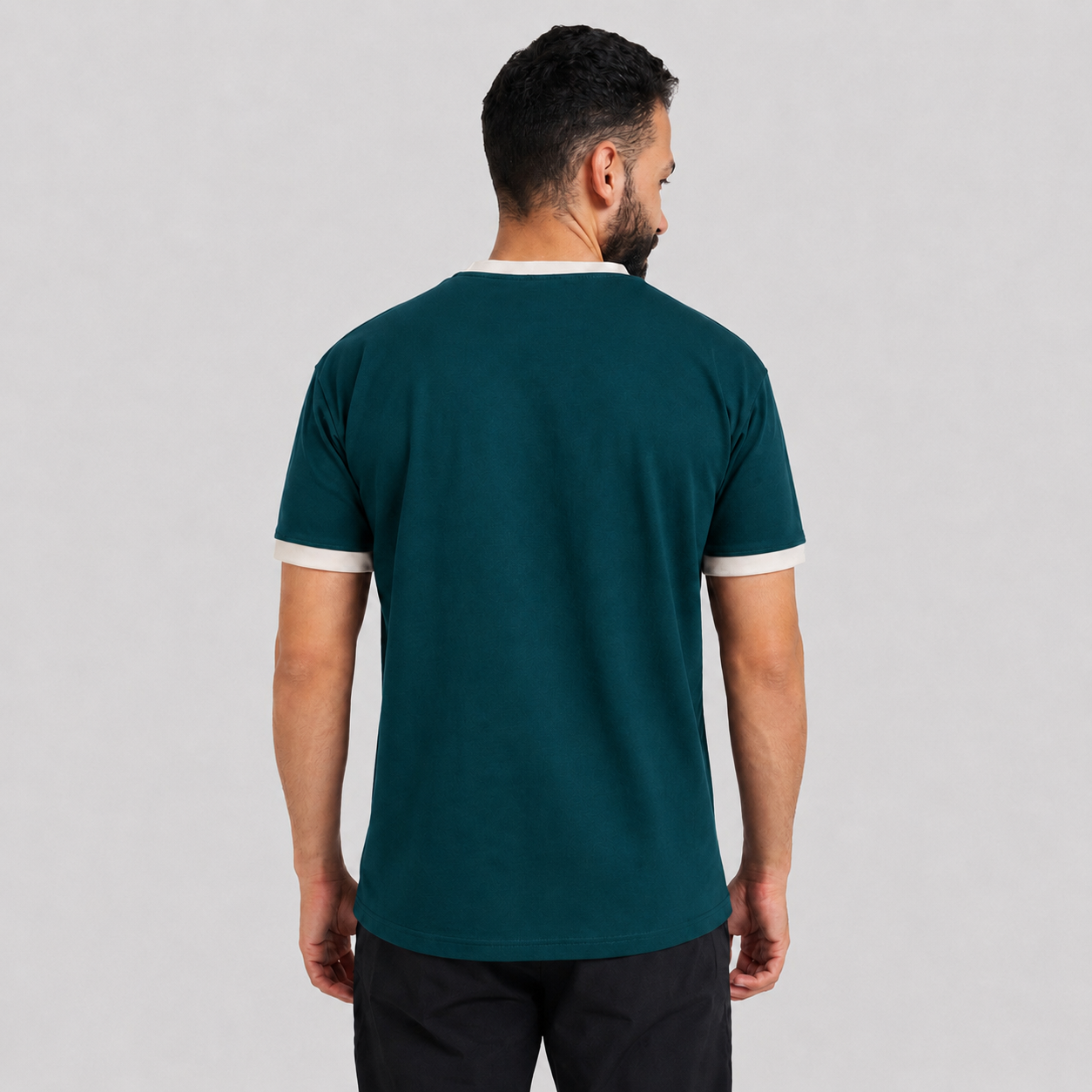 Dark Teal Ringer T-Shirt