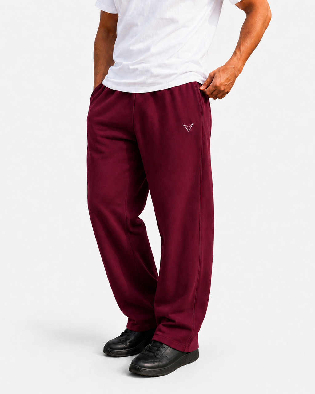 Burgandy Active Pant