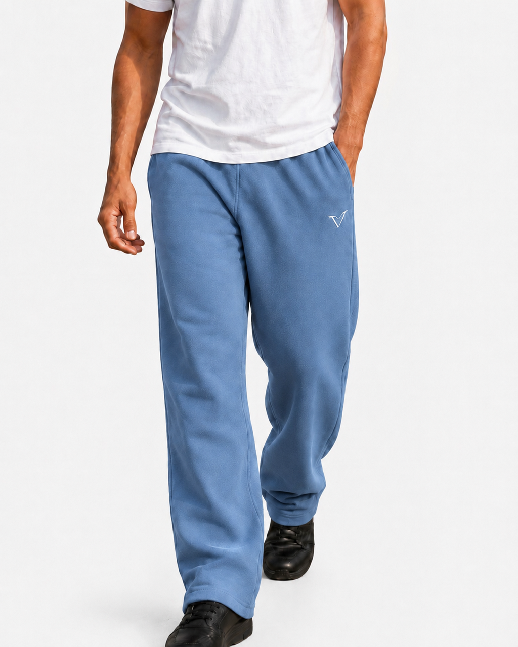 Dark Baby Blue Active Pant