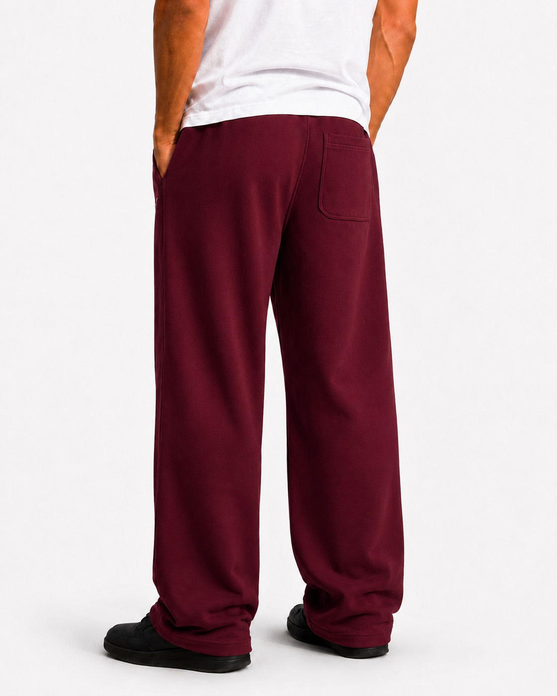 Burgandy Active Pant